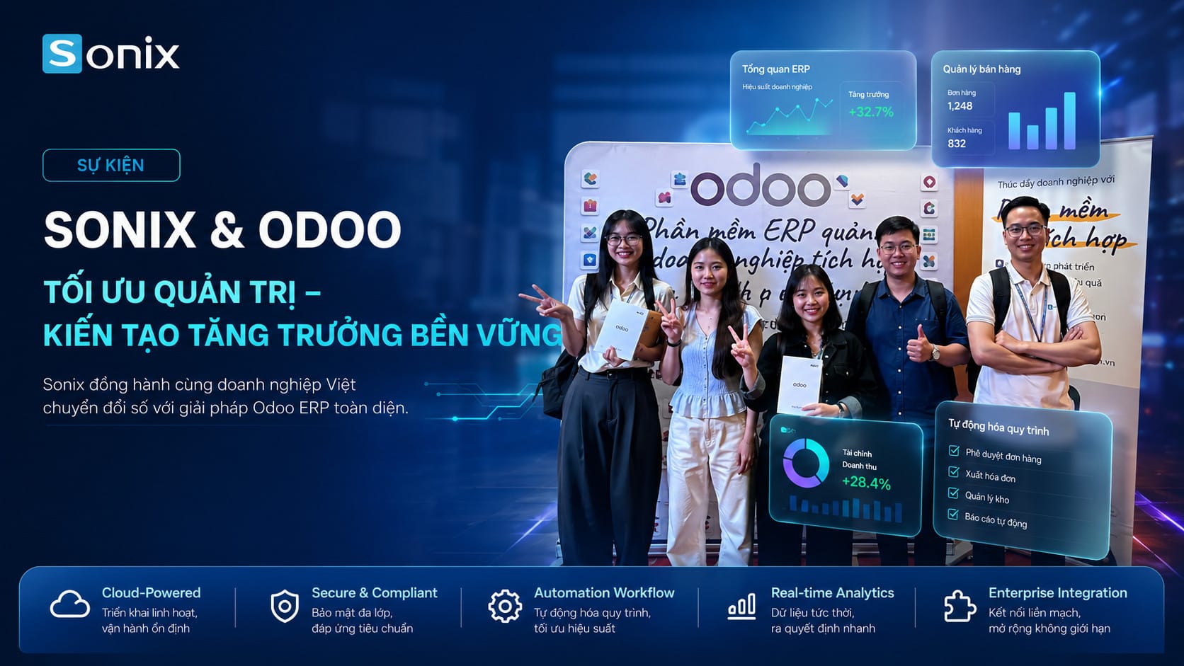 Insights from deploying Odoo ERP for manufacturing shared at Odoo Business Show 2026