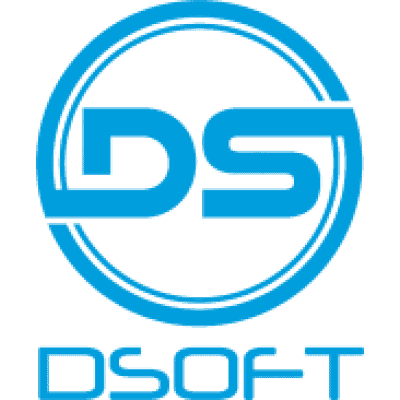 Giải Pháp Doanh Nghiệp 40 Logo DSoft màu xanh dương cho giải pháp doanh nghiệp.